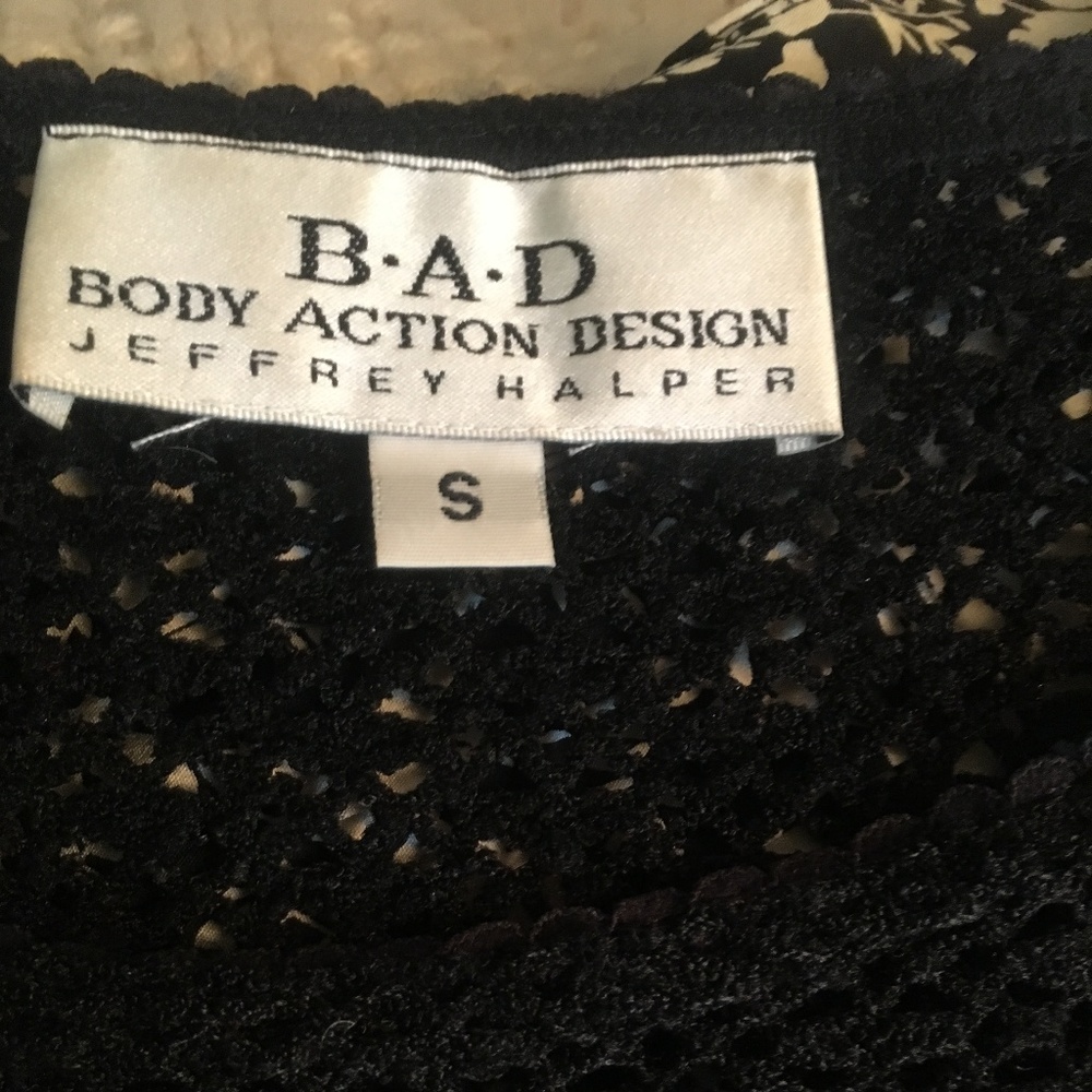 B.A.D. Body Action Design mesh top